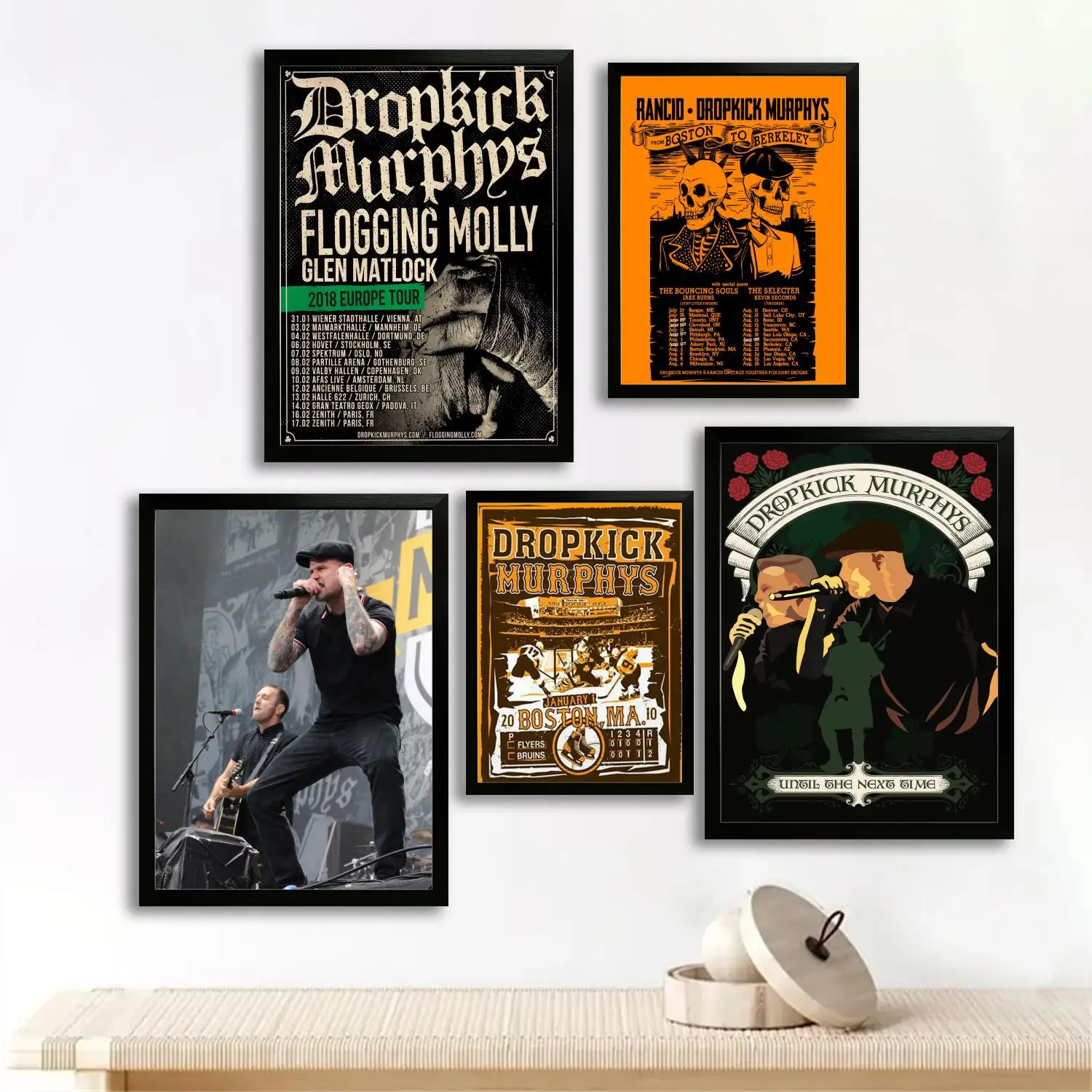 Dropkick Murphys Canvas Art Poster and Wall Art, Picture Print, Modern Family Bedroom Decor,Decorative painting