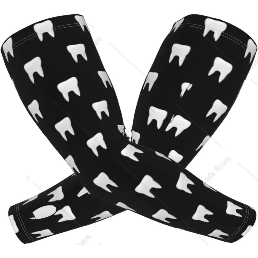 Manicotti di protezione solare molare bianco nero per giardino a prova di spine per uomo donna, sole resistente al sudore