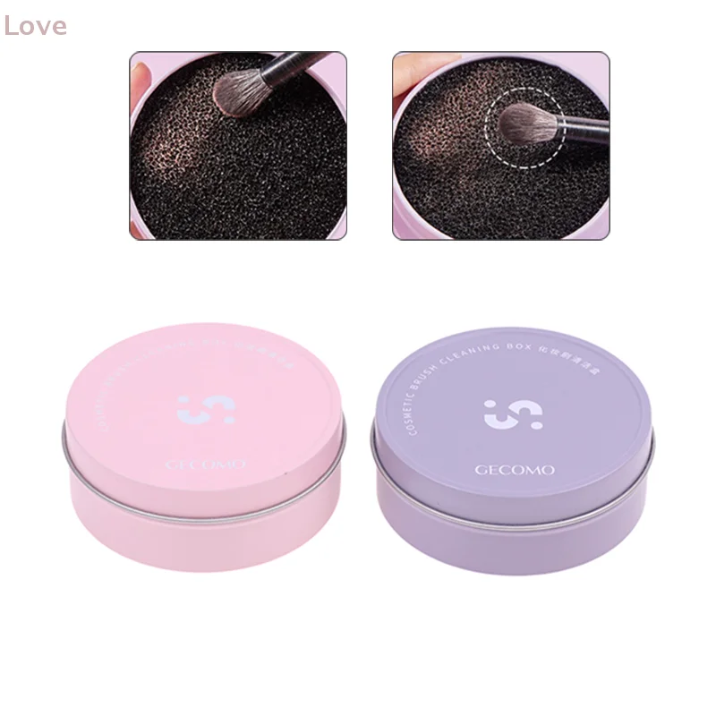 [L&P] メイクブラシクリーナー スポンジリムーバー ブラシから色を落とす アイシャドウスポンジ クイックカラーオフ ブラシクリーナーツール