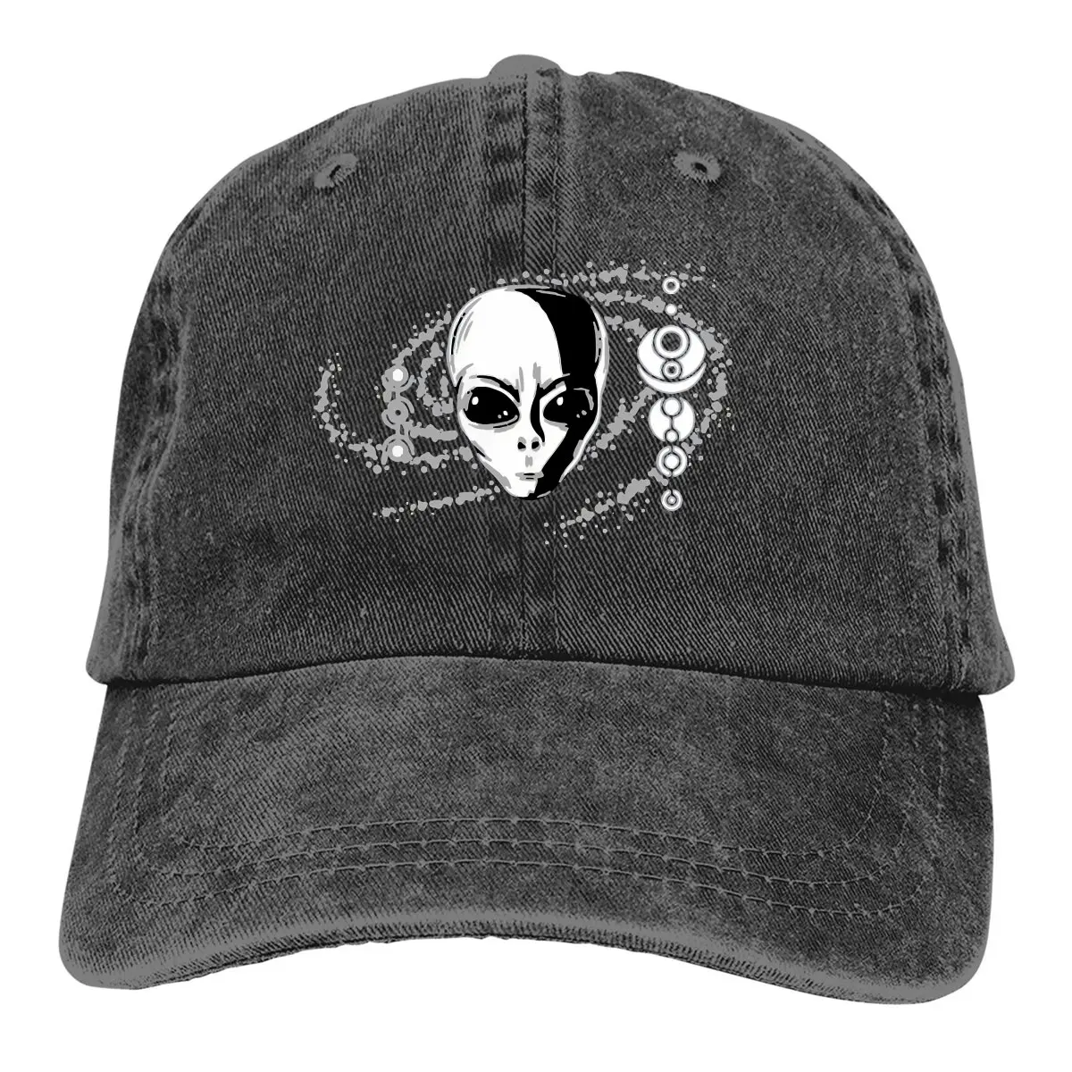 Washed Men's Baseball Cap Prime Trucker Snapback Cowboy Caps Dad Hat Resident Alien Golf Hats