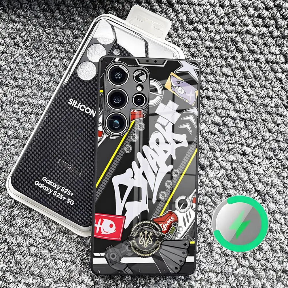 Game Zenless Zone Zero Handyhülle für Samsung S26 Ultra S25 Edge S23 S22 S21 S20 Plus S24 Fe Magnetische Glasabdeckung