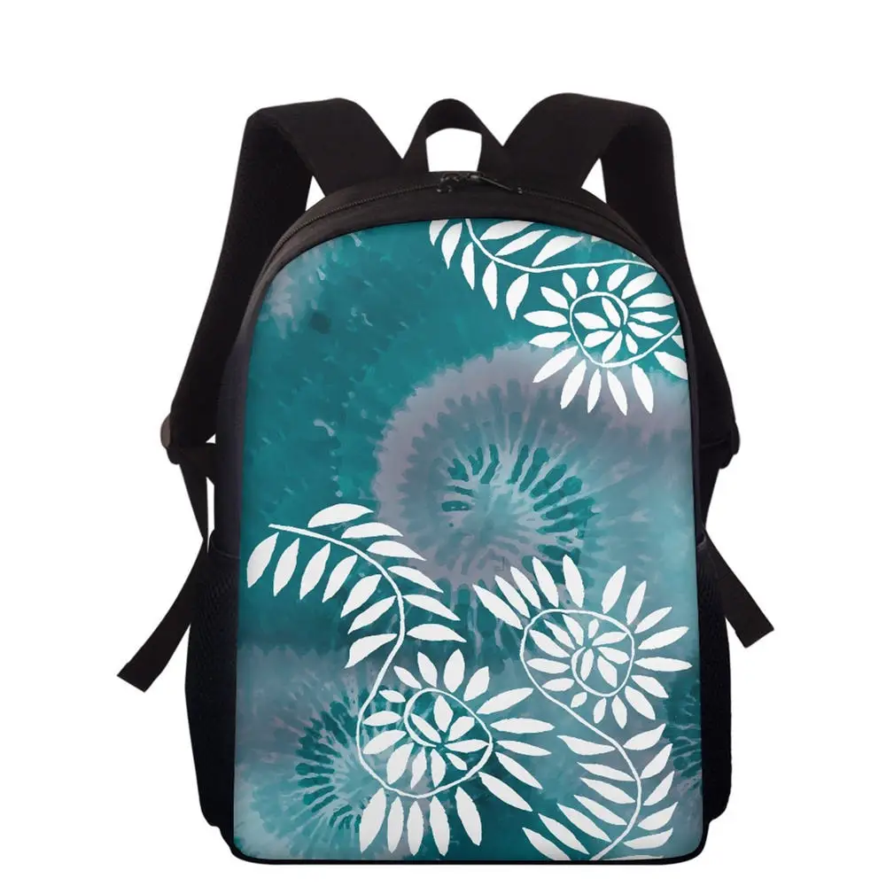 Mochila escolar com estampa tribal polinésia, grande capacidade, laptop de viagem, mochila infantil exclusiva para atividades ao ar livre, unissex, bolsa escolar casual