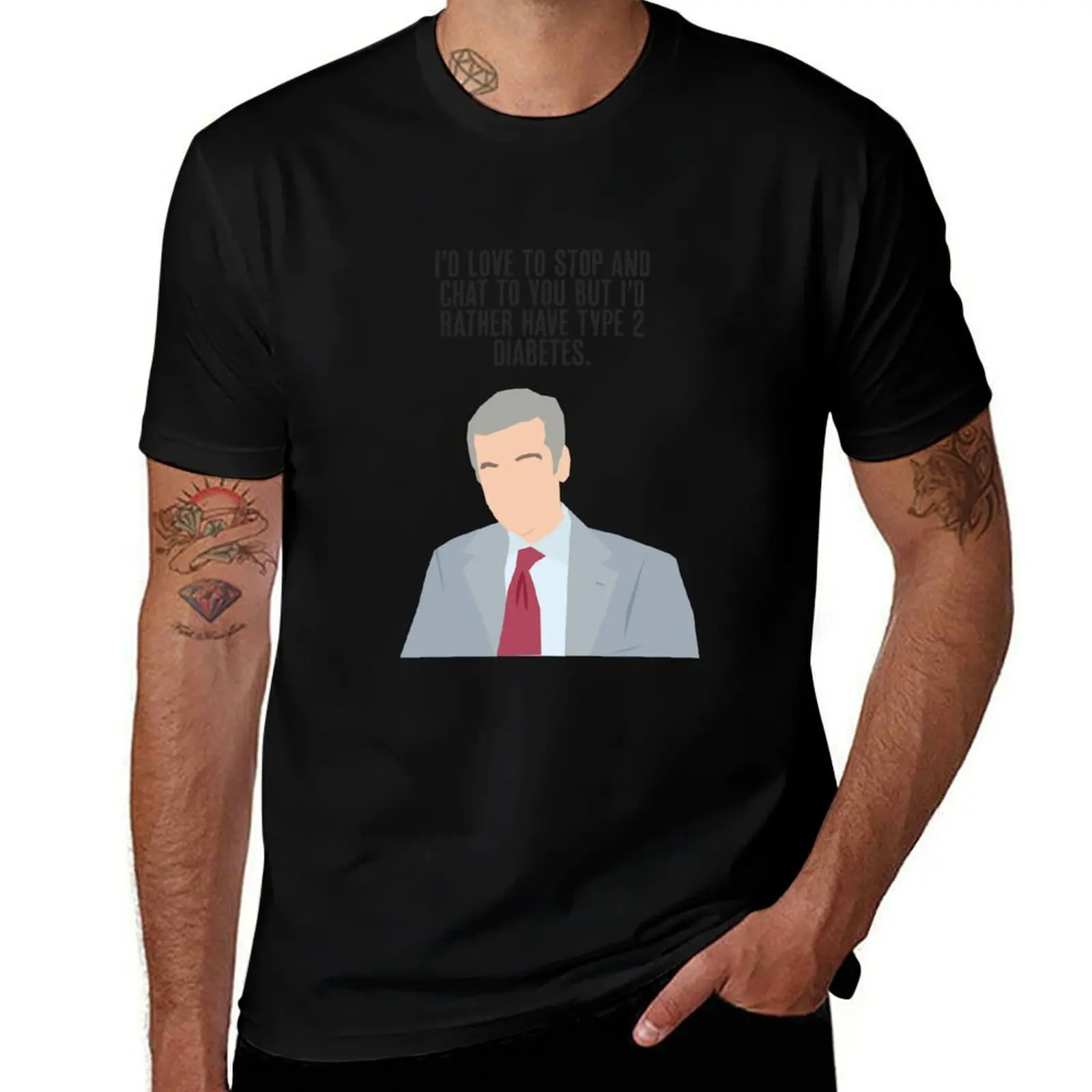 

The Thick of It Malcolm Tucker Type 2 Diabetes Quote T-Shirt sublime affliction shirts plain vintage t shirt men