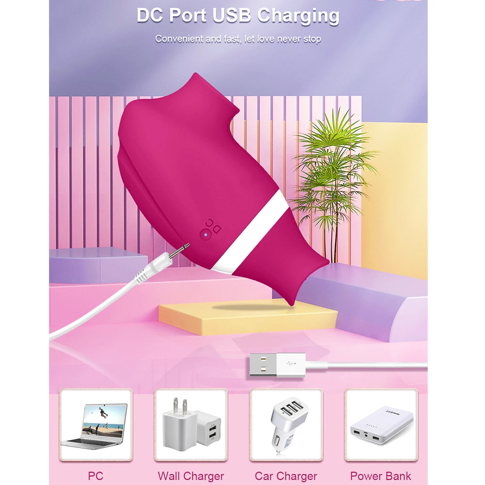 2 في 1 اللسان لعق البظر مصاصة هزاز للنساء Cilt الحلمات مص محفز الإناث معدات الاستمتاع واللعبة الجنس للنساء