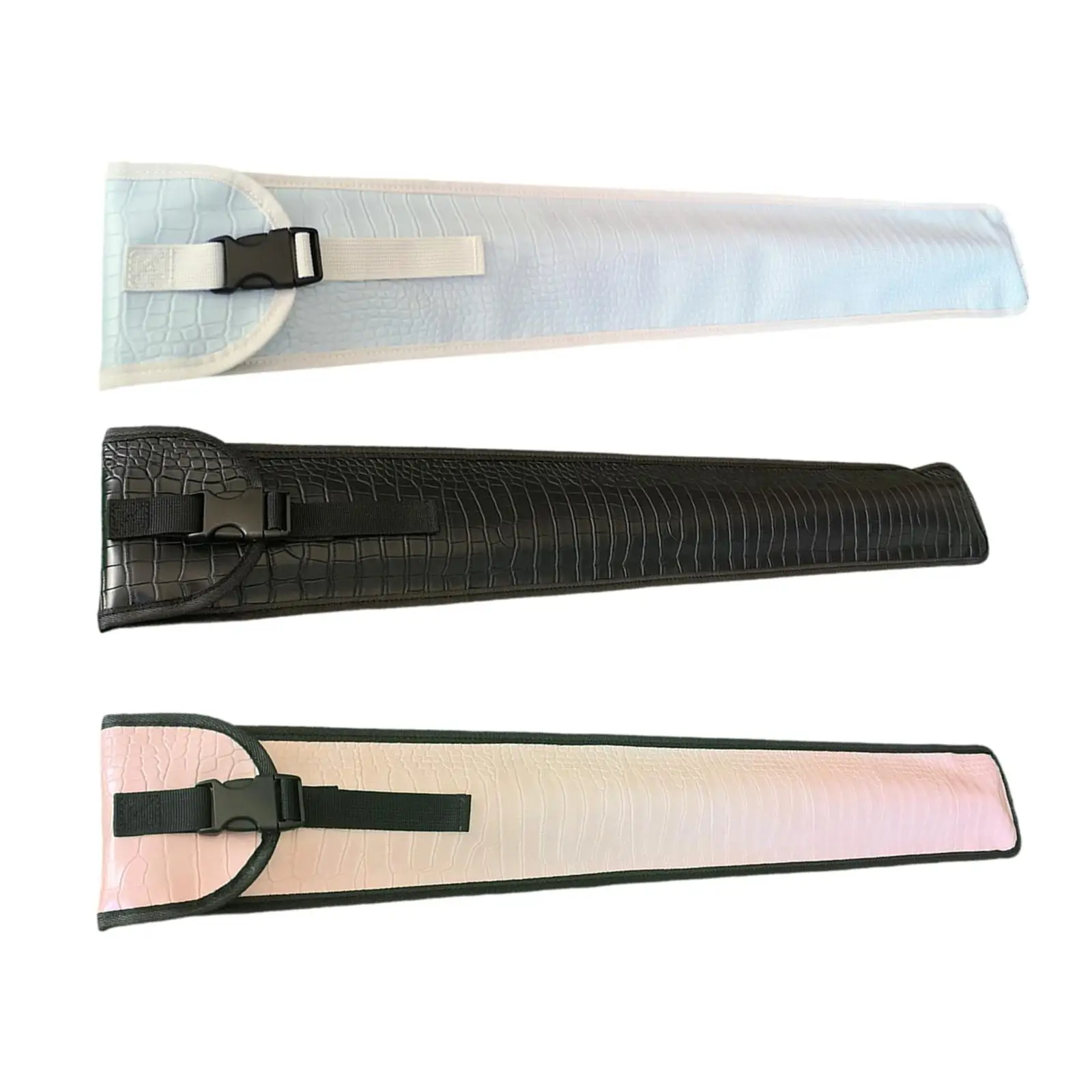 

Pool Cue Case Holder Lightweight Protective Sleeve Portable Wear Resistant 31.5 Inches Long for 1/2 Stick Billiard Cue Bag