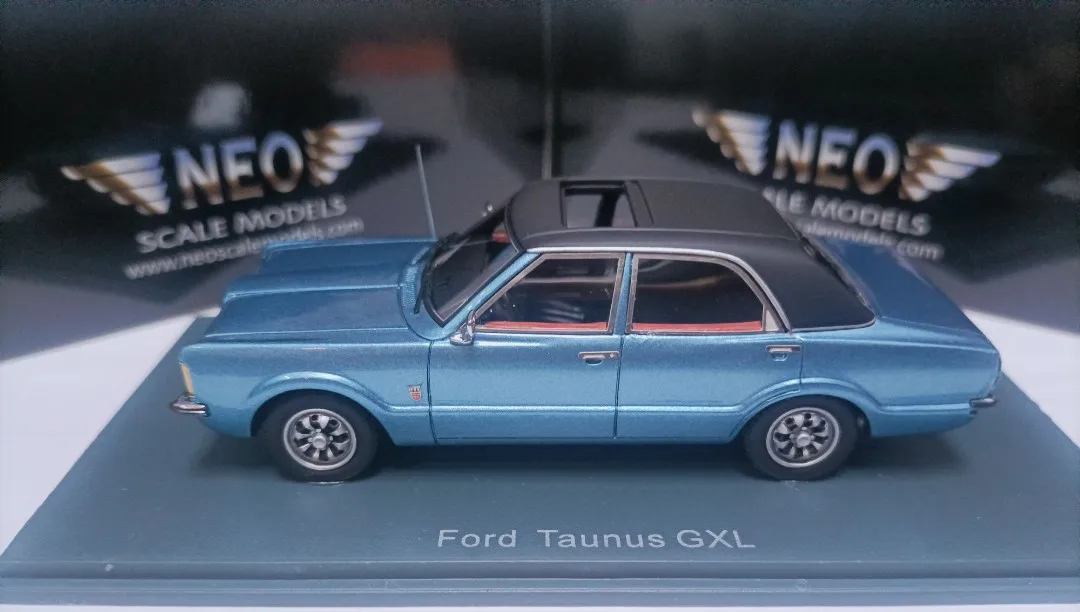 Neo 1:43 For Taunus GXL 1973 Simulation Limited Edition Resin Metal Static Car Model Gift