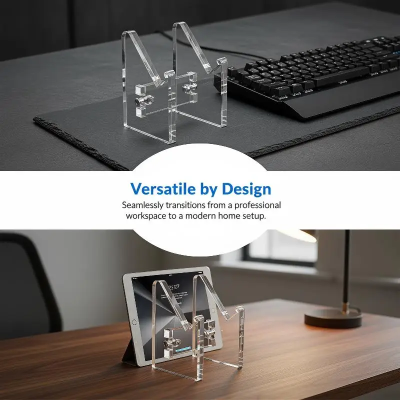 Acrylic Holder For HMLAB USB HUB Transparent Acrylic Bracket For HM LAB ZNEO Gaming USB HUB For HMHUB Pro/Little