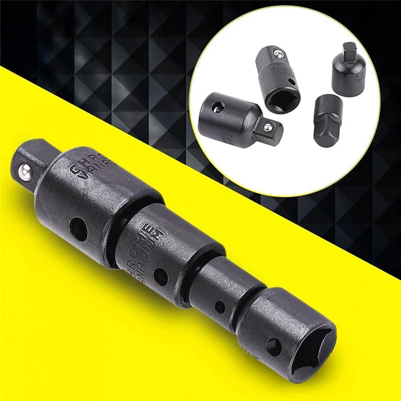 AT48-4Pcs Drive Socket Adapter Converter Reducer Air Impact Socket Wrenches Electric Wrench Tool Adapter Hand Tools