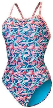 

Luxy Trio Women's One Piece Swimsuit - Athletic V-Back Training Swimsuit