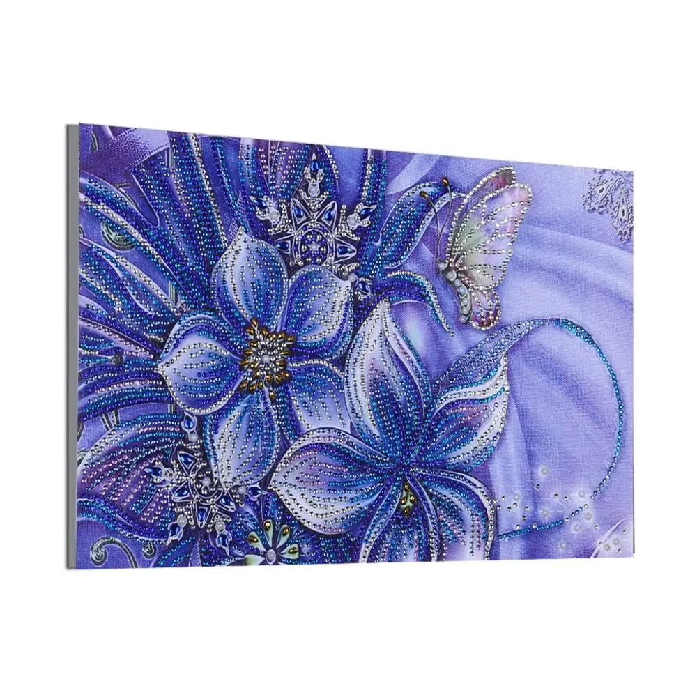 FAI DA TE 5D Speciale A Forma di Diamante Pittura Animale Fiore Religioso Farfalla 3D Immagine di Diamante Del Ricamo Per Bambini Regalo Di Natale