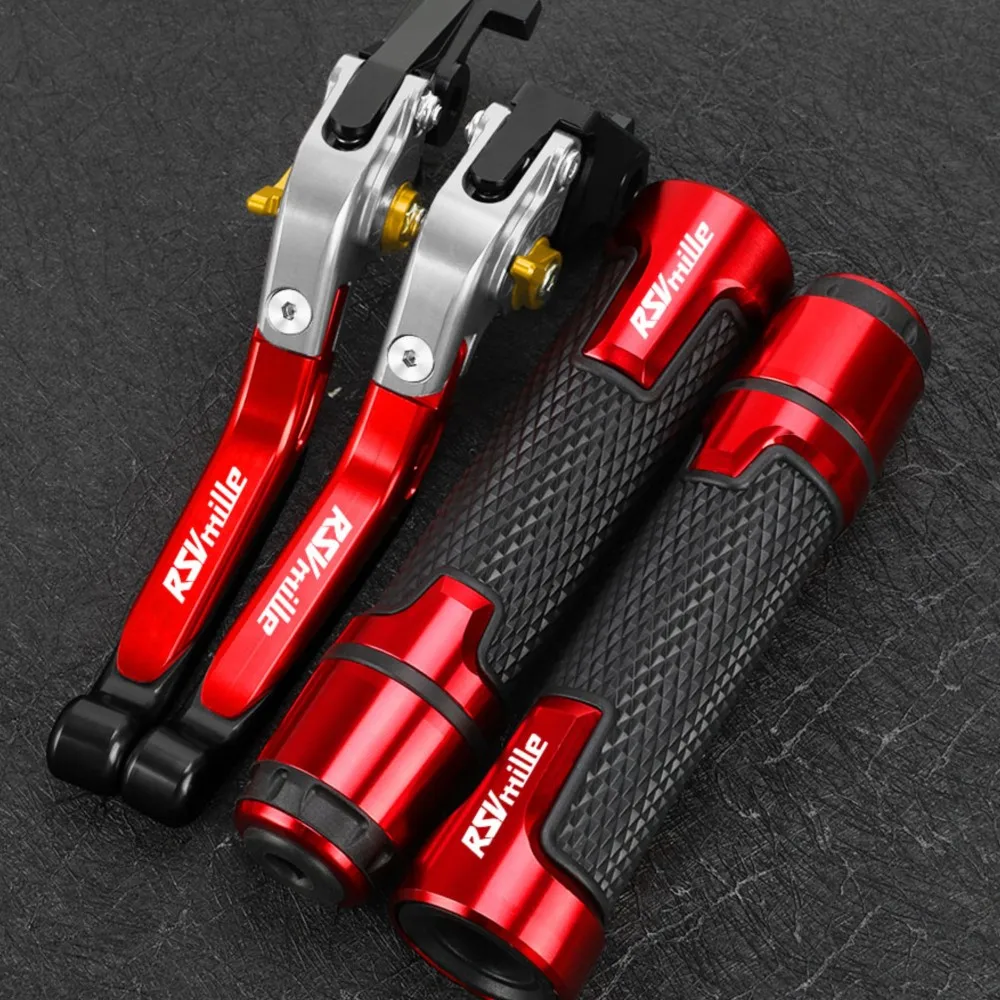 

Motorcycle Accessories FOR Aprilia RSV MILLE 2004 2005 2006 2007 2008 Brake Clutch Levers Handlebar Grip Handles bar Hand Grips