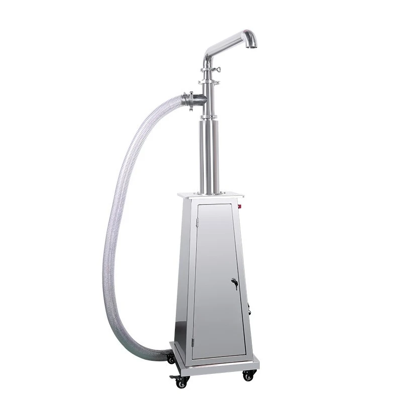 

Liquid paste automatic filling machine feeding equipment, stainless steel suction machine, pneumatic pumping and feeding pump