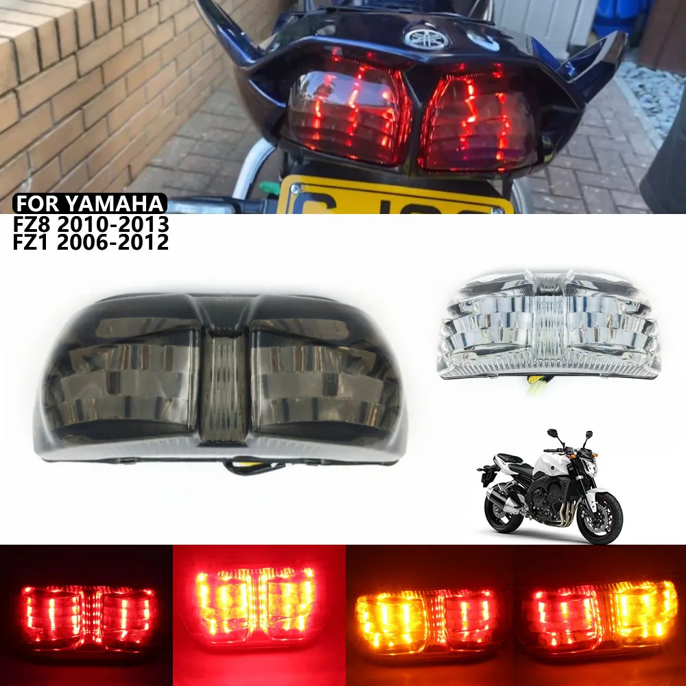 

Motorcycle Brake Light with LED Turn Signal, Modified Tail Light, Yamaha FZ8, FZ8, Fazer, FZ1 N, FZ1, Fazer