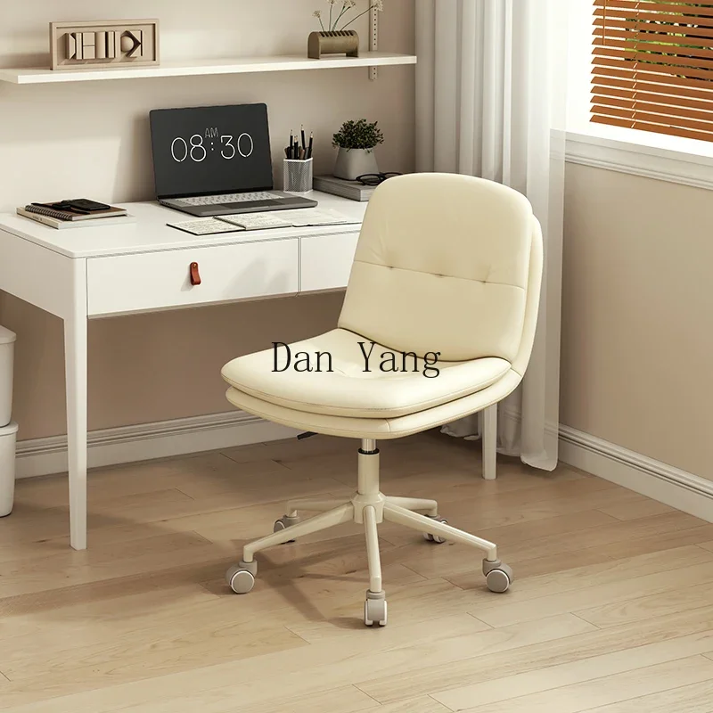 YJ computer chair home sedentary comfortable girls bedroom makeup dormitory student writing chair desk back chair