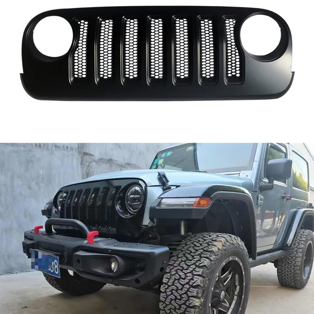 

Black ABS JK to JL Grille for jeep for wrangler JK 2007-2017 J373