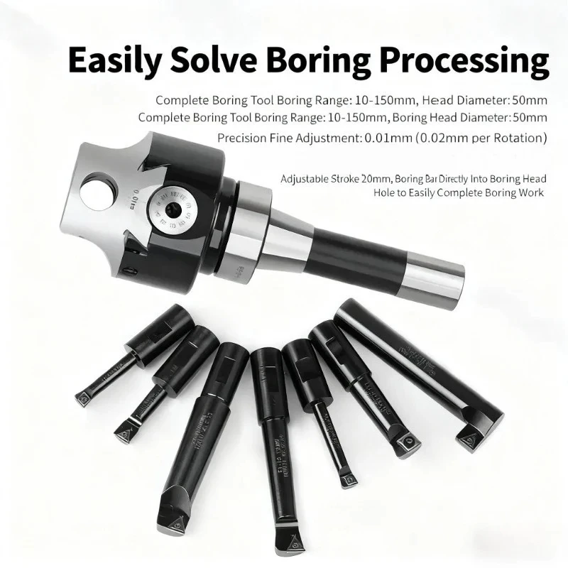 YS F1 Boring Head Lathe MT2 MT3 MT4 C20 C25 BT30 BT40 NT30 NT40 R8 F1 2 inch 50mm 75mm milling head F1 Machine clamp Boring bar