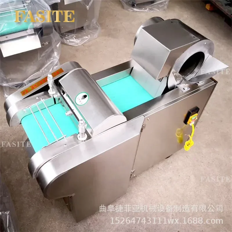 For Rhizome Fruit Vegetable Cutting Machine Shiitake Mushroom Red Date Preserved Fruit Dicing Tangerine Peel Kelp Jellyfish