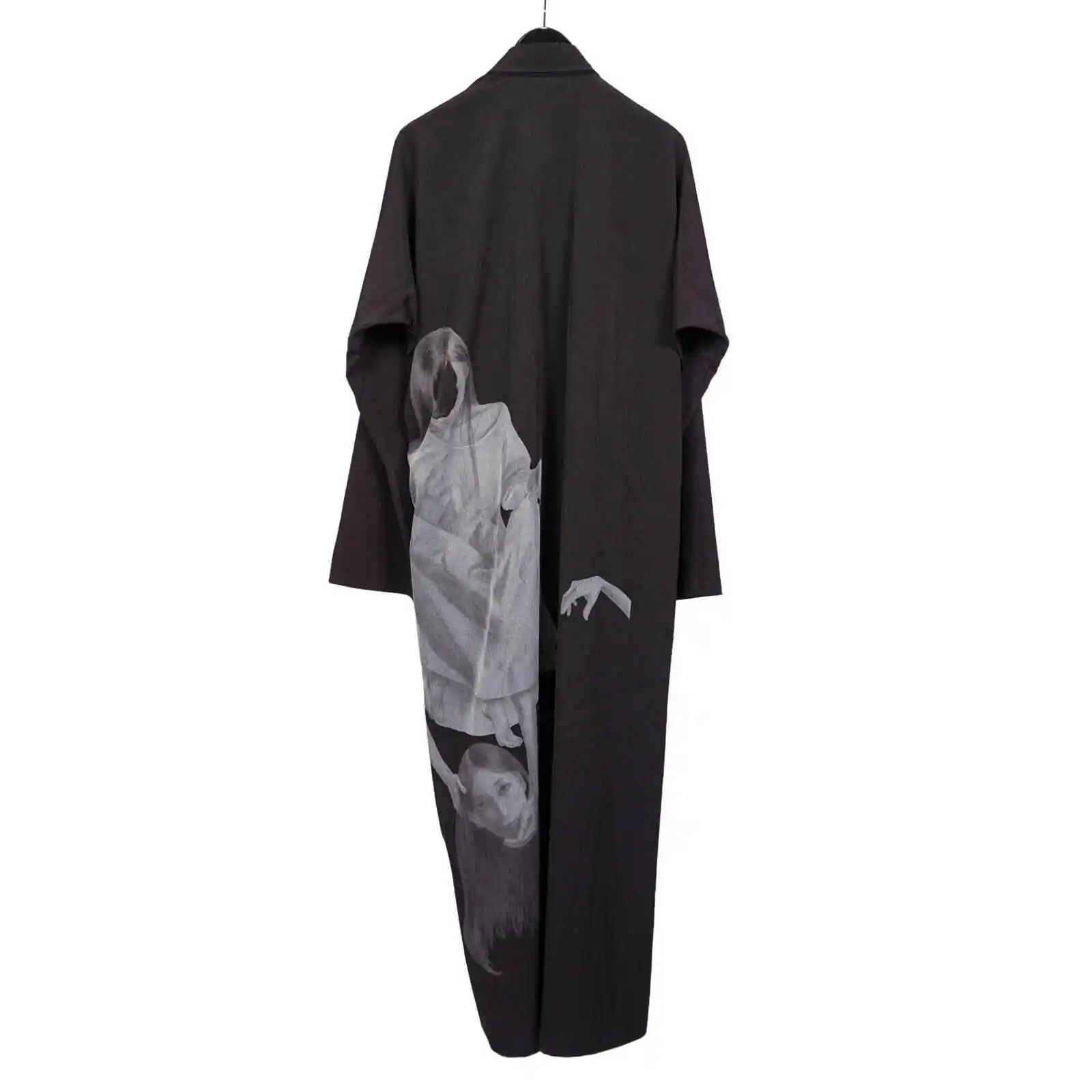 

TOP-YAMAMOTO оригинальный дизайн с несколькими пуговицами Uchida Que куртка длинная новая модная свободная повседневная мужская куртка большого размера