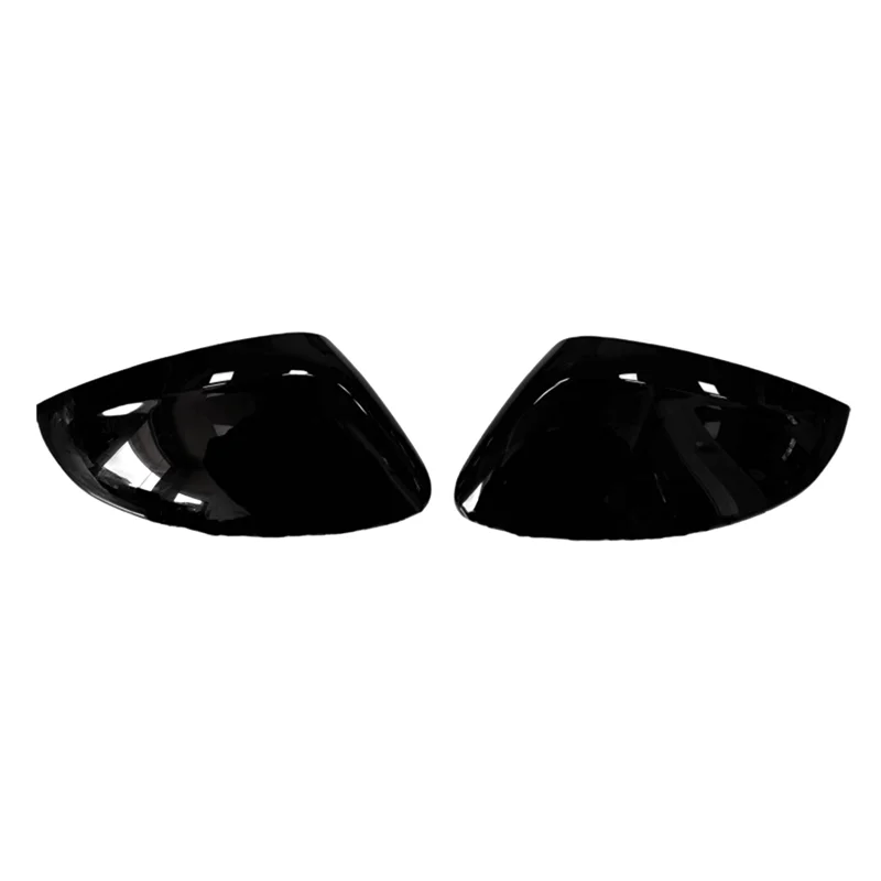 

For 2008 208 Opel Corsa 2019-2025 Car Replacement Rearview Side Mirror Cover Wing Cap Exterior Trim Case Glossy Black