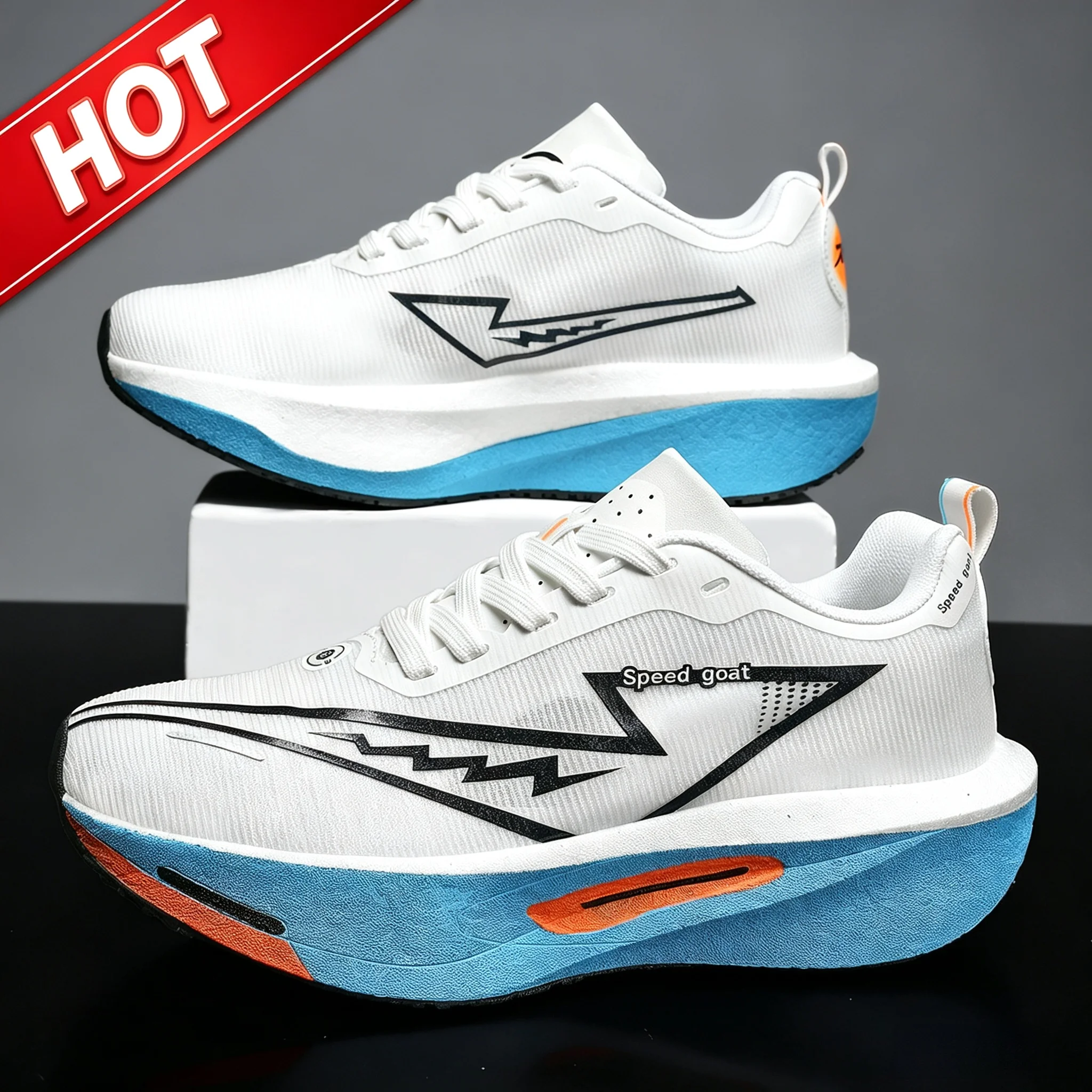 New Four-Season Versatile Non-Slip Shock-Absorbing Technology Carbon Plate Sports Casual Shoes Running Shoes Fitness Shoes Unise
