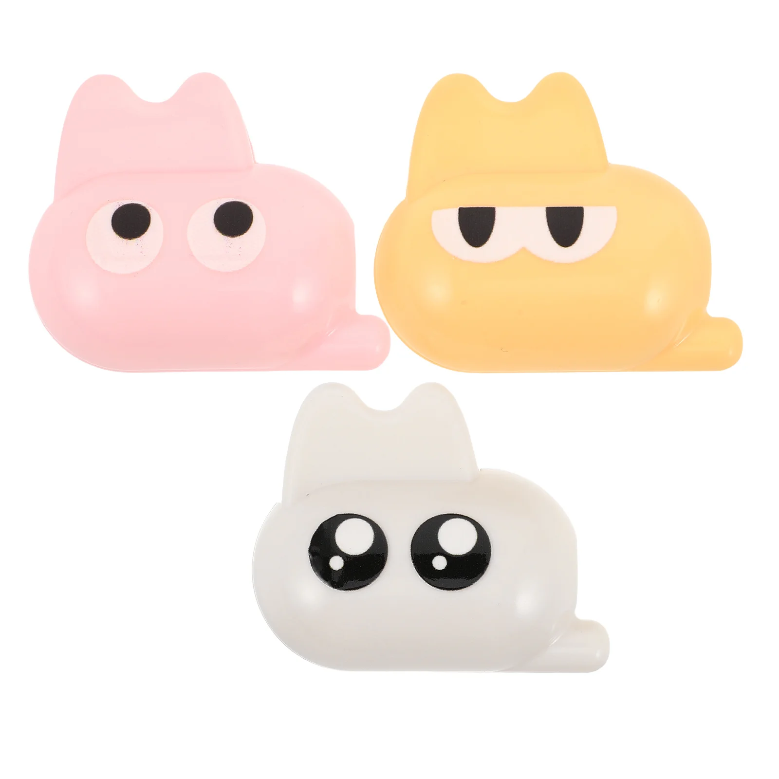 

3Pcs Toothbrush Head Protectors Portable Dustproof Cartoon Plastic Caps Travel Home Electric Toothbrush Holder