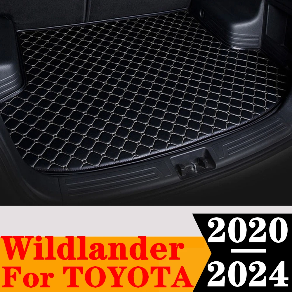 Car Trunk Mat For Toyota Wildlander 2024 23 2022 2021 20 Rear Cargo Liner Tail Boot Tray luggage Pad Carpet Interior Auto Parts