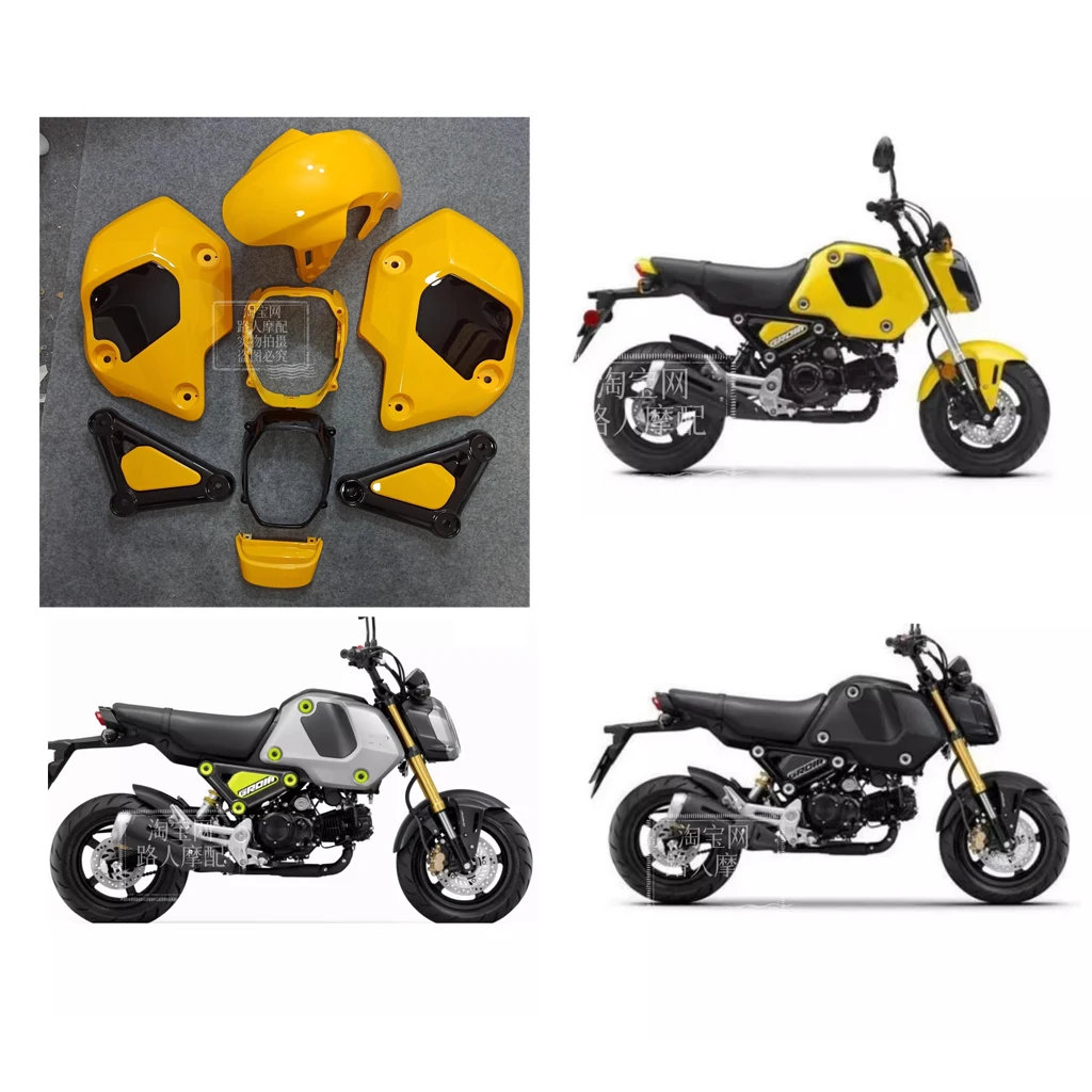 Motorrad-Kunststoff-Kotflügelverkleidung für HONDA GROM MSX125 MSX 2021 2022 2023 2024 – Zubehörteile in Wunschfarbe
