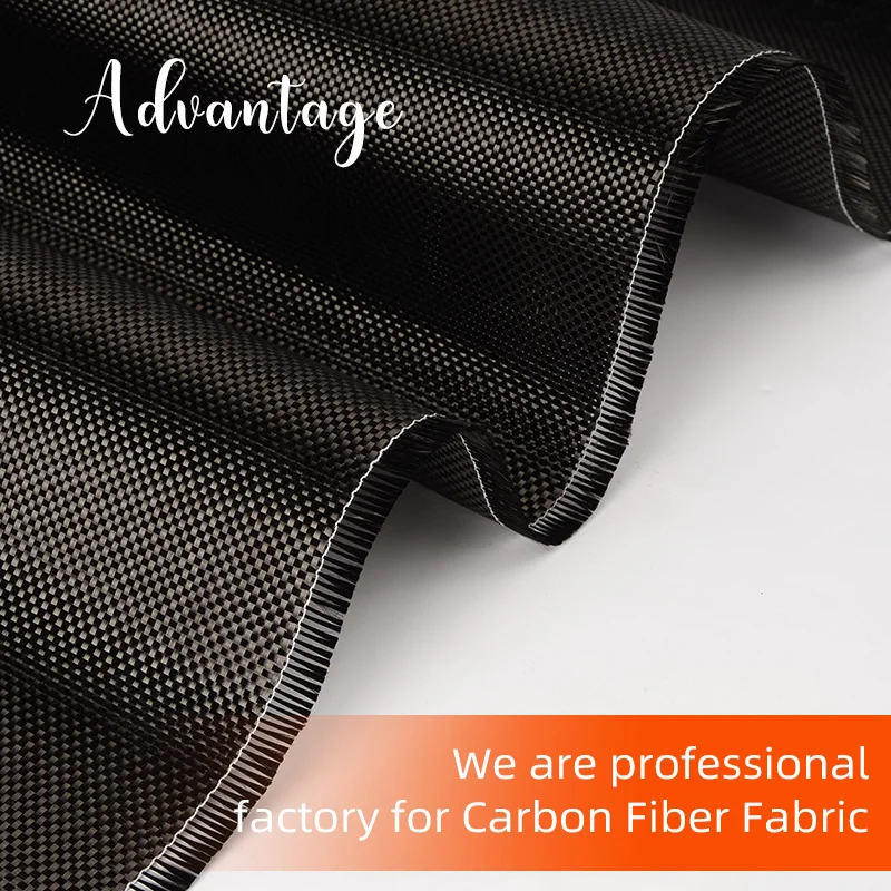 Carbon Fiber Fabric Cloth 3K 200g/m2  Plain Weave 1m length