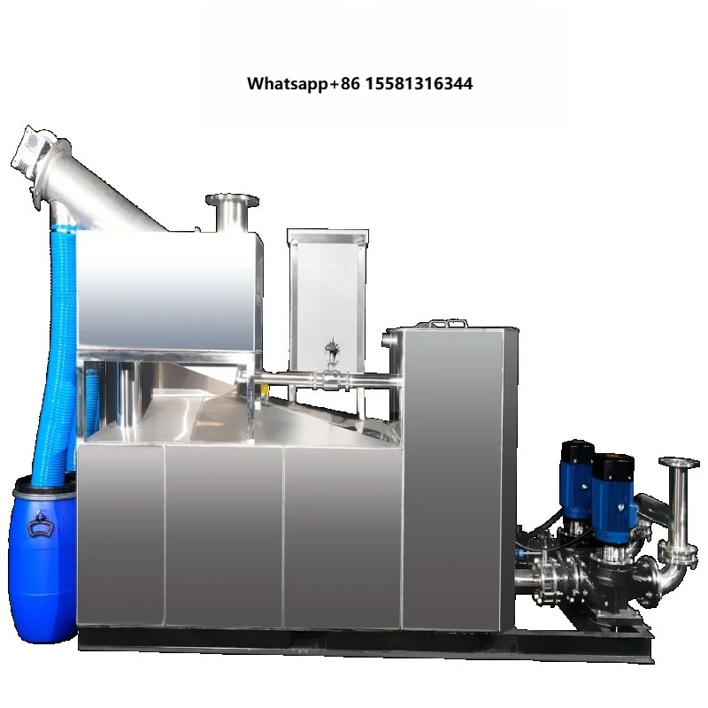 Durable Use Fully Automatic Oil-water Separator Equipment and Grease Removal in Treating Catering Waste Water