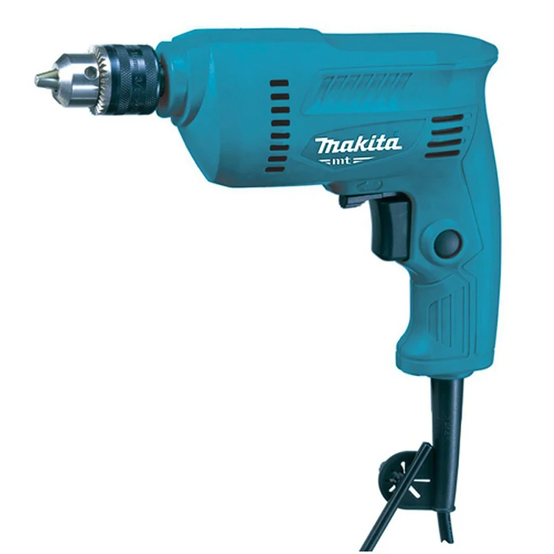 Imagem -04 - Makita M0600b 10 mm Broca de Mão 350w 3000rpm Multifuncional Auto-travamento Mandril Stepless Velocidade Variável Handheld Casa Ferramentas Elétricas