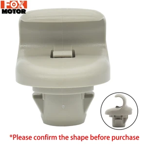 2x Sun Visar Clips Prexin Clip Retainer Grau bis Nissan Xterra Pulsar C13 Micra K12 Hinweis E11 E12 ZE0 ZE1 ZE1 TEANA J31 Maxima 10 Hauptverkauf Leuchtturm Nissan Xterra - №8