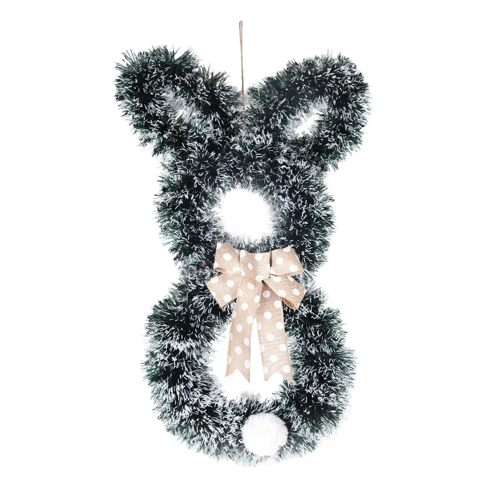 

Adorable Easter Bunny Spring Wreath Front decor for Deocration