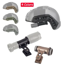 ARC Helmet Mount Surefire M300B M300C M300V Series Flashlight Mount MICH2000 Helmet Side Guide Rail Hunting Helmets Accessories