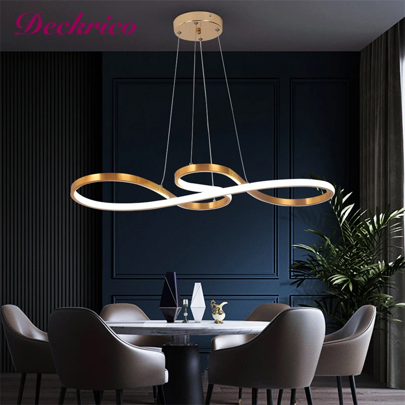 Indoor Art Chandelier With Remote Dimmable Decor Dinging Room Led Simple Hanging Dimming For Kitchen Pendant Light Luminaire