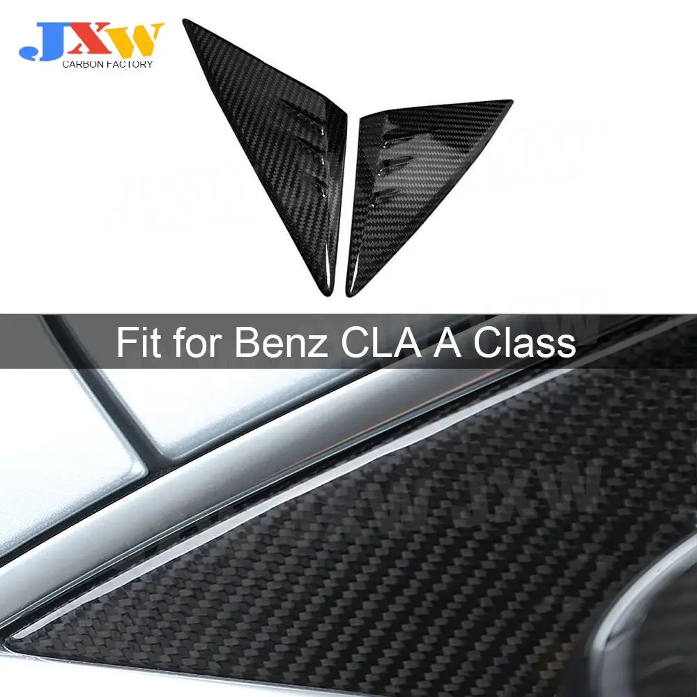 

Carbon Fiber Car Interior Sticker Air Vent Outler Decoration For Mercedes Benz CLA A Class W118 CLA200 260 A180 AMG 2020