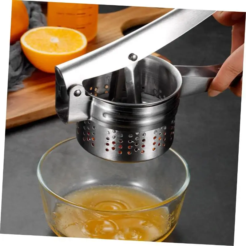 Stainless Steel Handy Fruit Manual Juicer Potato Ricer Masher Food Mill Fruit Presser Juicer Extractor