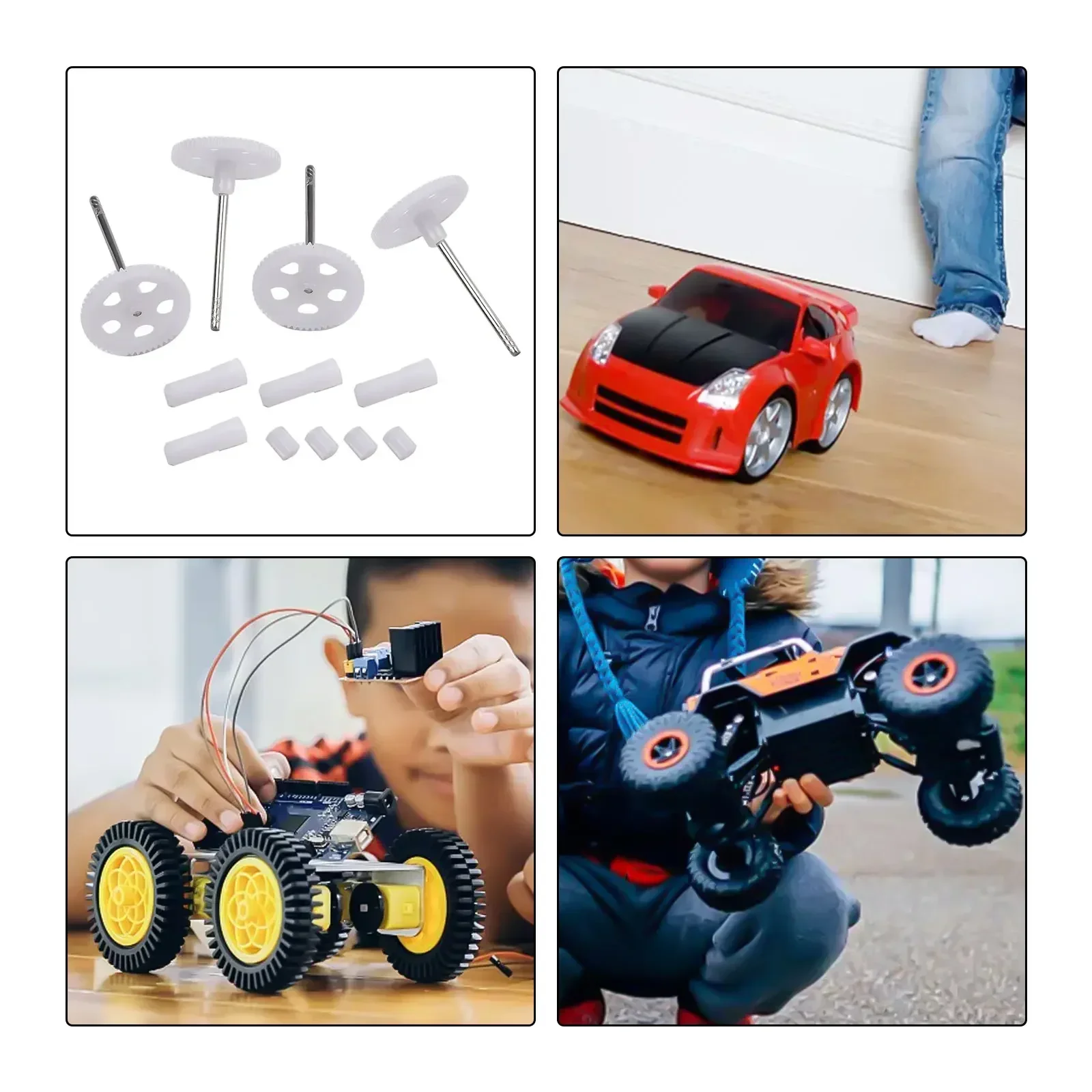 モーターギアメインギアセットキットスペアパーツ Syma X5C X5SC X5S X5SW RC Quadcopter ドローンリモコンおもちゃ部品