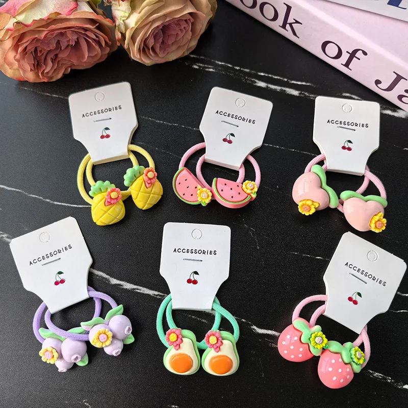 2 Pcs Elastic Hair … - image