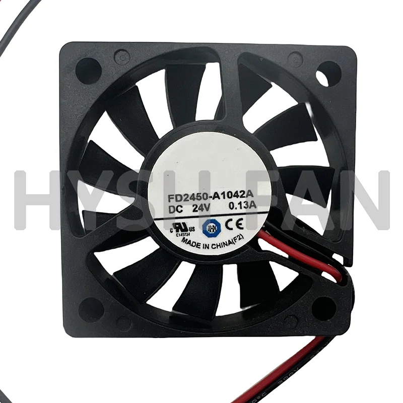 FD2450-A1042A 2 선 무소음 냉각 선풍기, 24V 0.13A 5010