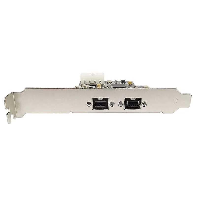 xingxing 3 Port PCI-E Firewire 800 Card IEEE External1394B X 2 + Internal 1394B X 1 Controller Card Adapter for Win 7/8/10
