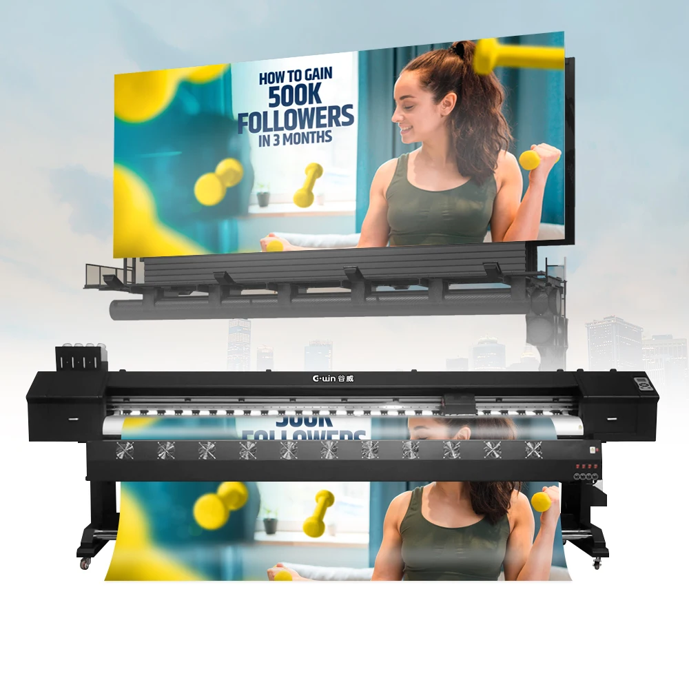 3.2 meter large-format printer 10ft digital printers with double xc90 print head printing machine