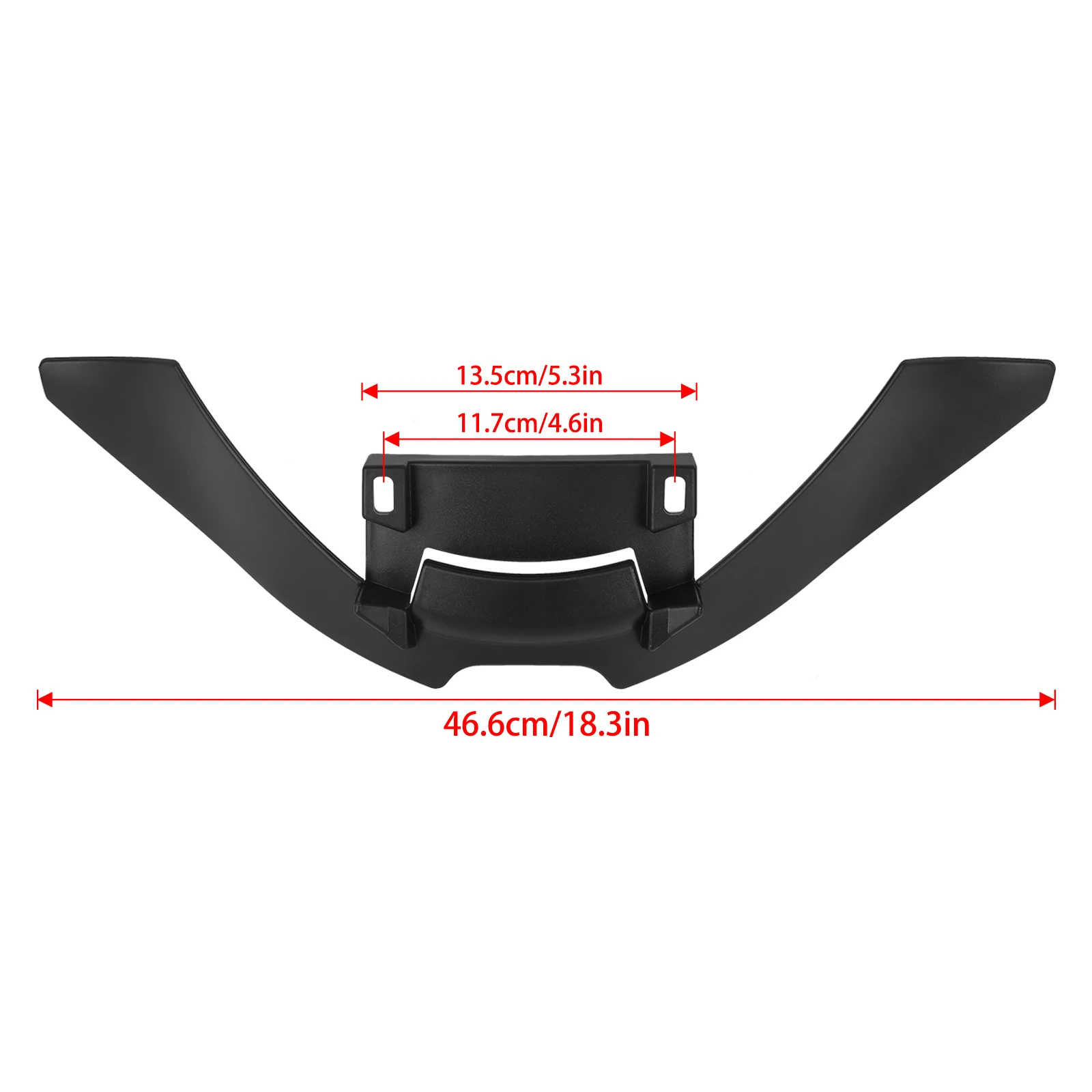 Front Spoiler For YAMAHA YZF R7 YZF-R7 2022 2023 2024 2025 2026Naked Downforce Aerodynamic Lower Lip Wing Motorcycle Accessories
