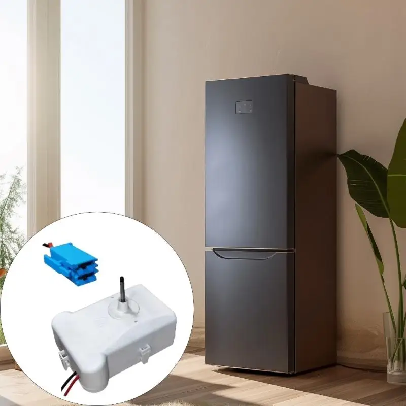 J1HF Permanent Refrigerator Fan Motor Replacement Part Metal Polystyrene Building For Easy Repair Maintenance