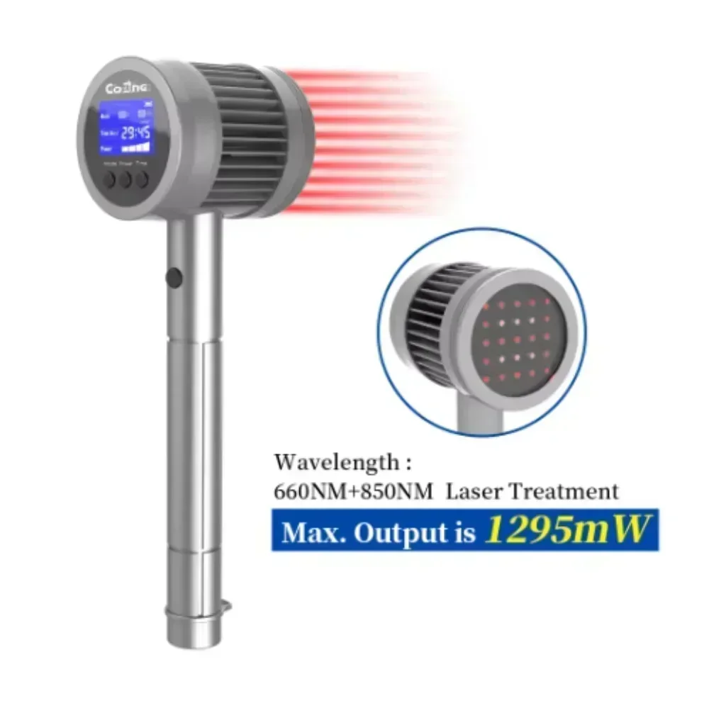 

5W Class Iv Deep Tissue Laser Therapy for Diabetic Neuropathy Bulging Disc Anti-inflammation Painaway 10x980nm+5x905nm+10x808nm