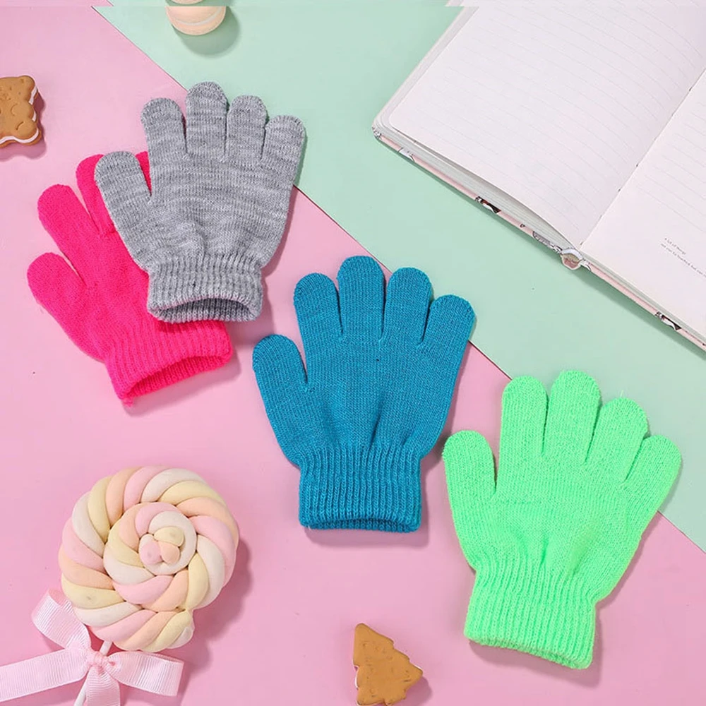 1pair Cycling accessories Men/Women Novelty Black handwear Half Finger Warm Fingerless Gloves Knitted glove