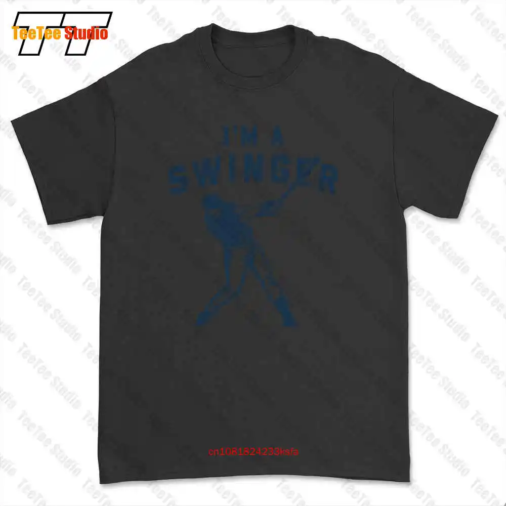 Im A Swinger Funny Baseball Graphic T-shirt Tee 7ZGC