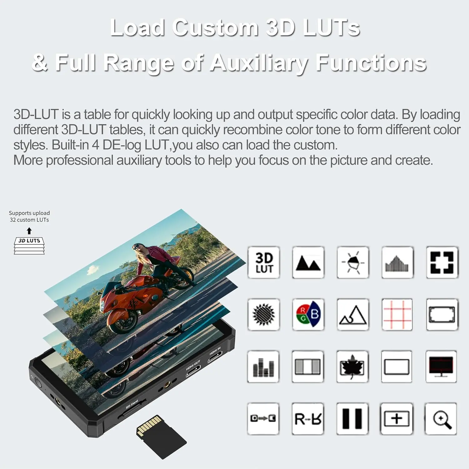 FEELWORLD PS6 5.5 Inch OLED Vertical Horizontal Camera Field Video Monitor Touch Screen 4K HDMI With Bag And battery For gifts - Image 6