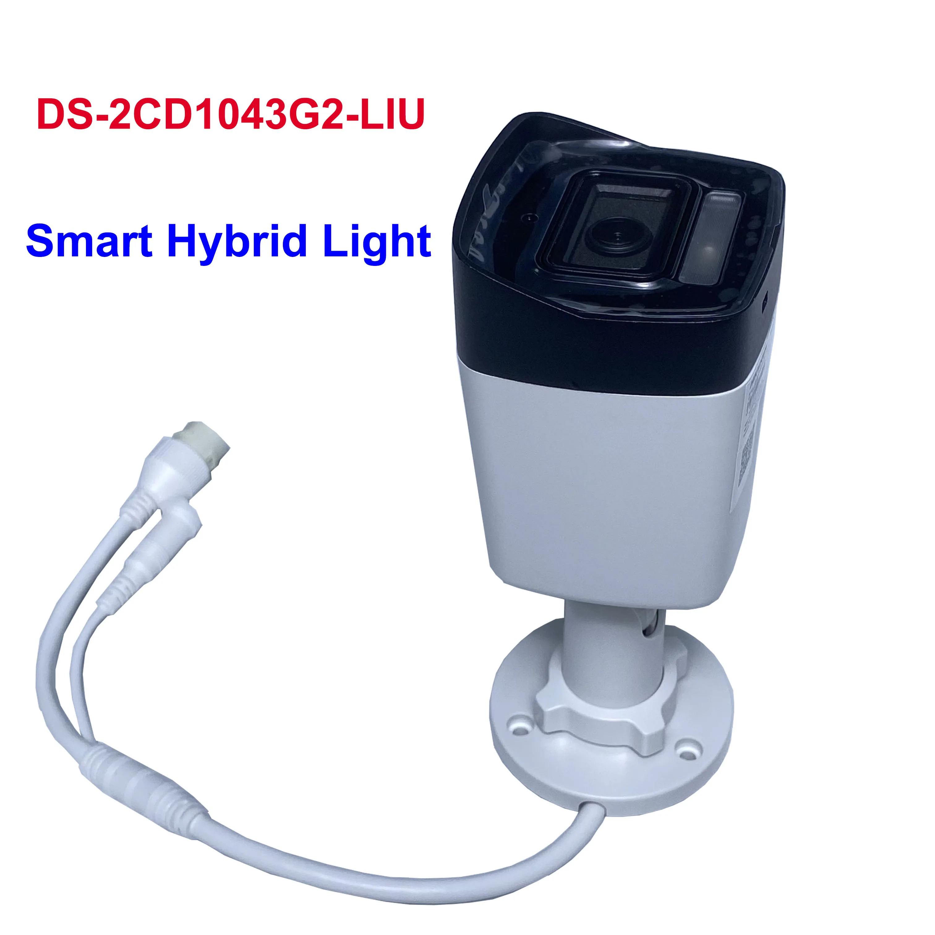 DS-2CD1043G2-LIU 4 MP Smart Hybrid Light Fixed Bullet Network Camera HIK English Version