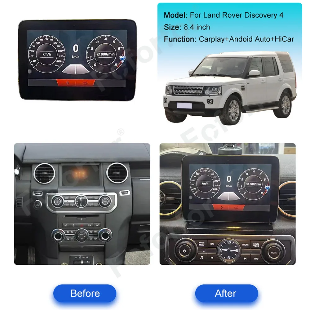 

Carplay Android 13 для Land Rover Range Rover Discovery 4 2009-2016, автомобильный GPS-навигатор, мультимедийный плеер, авторадио, стерео DSP