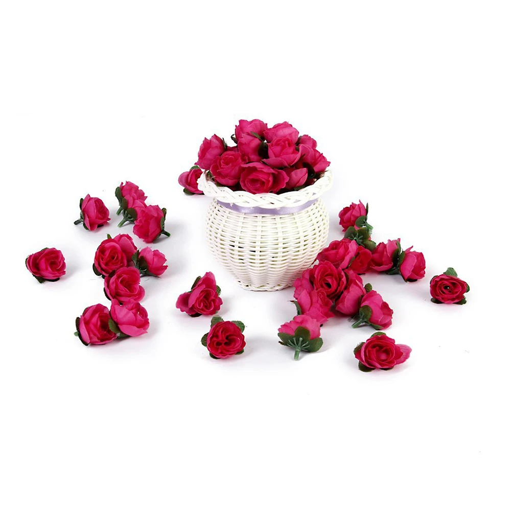 

60pcs Artificial Rose Heads Lifelike Pink Roses for Wedding Rose Heads Decorations Party Home Office Cafe Reusable
